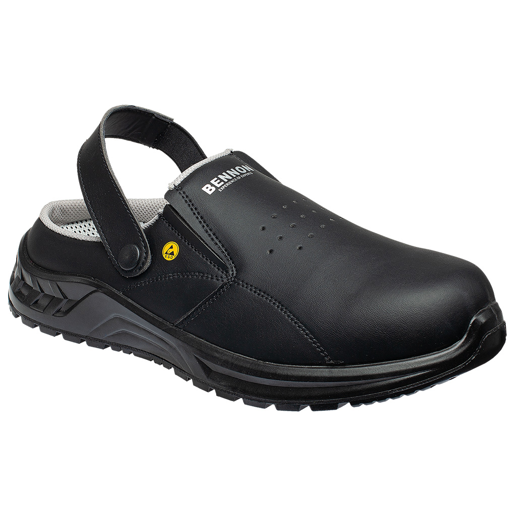 Arbetssandaler Bennon, OB, svart