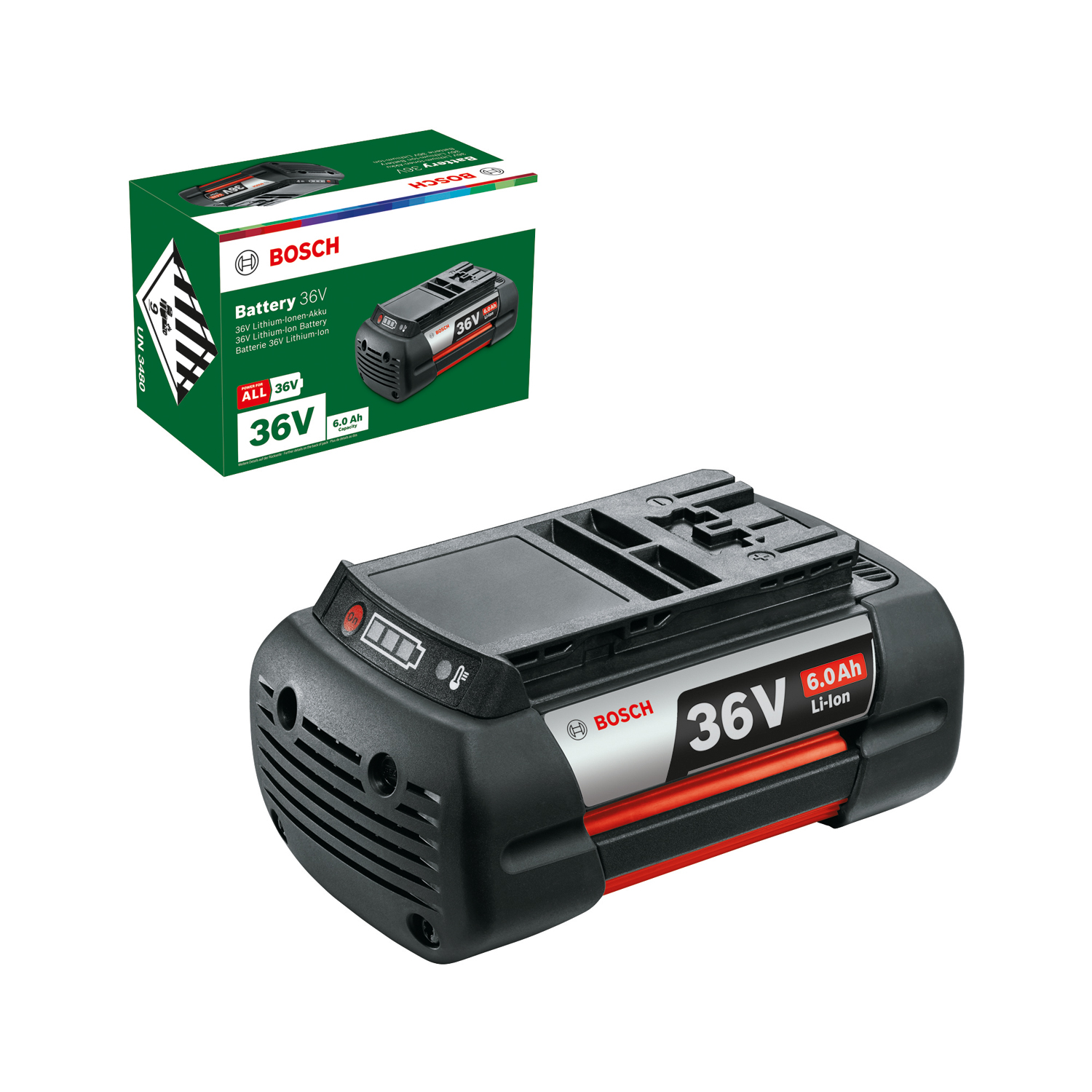 Li-ion-batteri Bosch Green 36 V / L&G, 6.0Ah