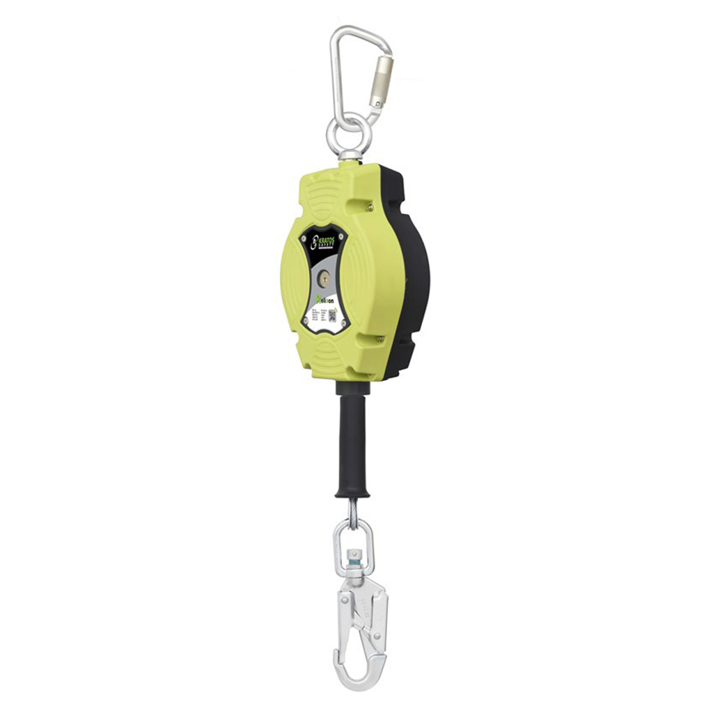 Fallskyddsblock Kratos Safety Helixon, 10 m (för vertikal användning)