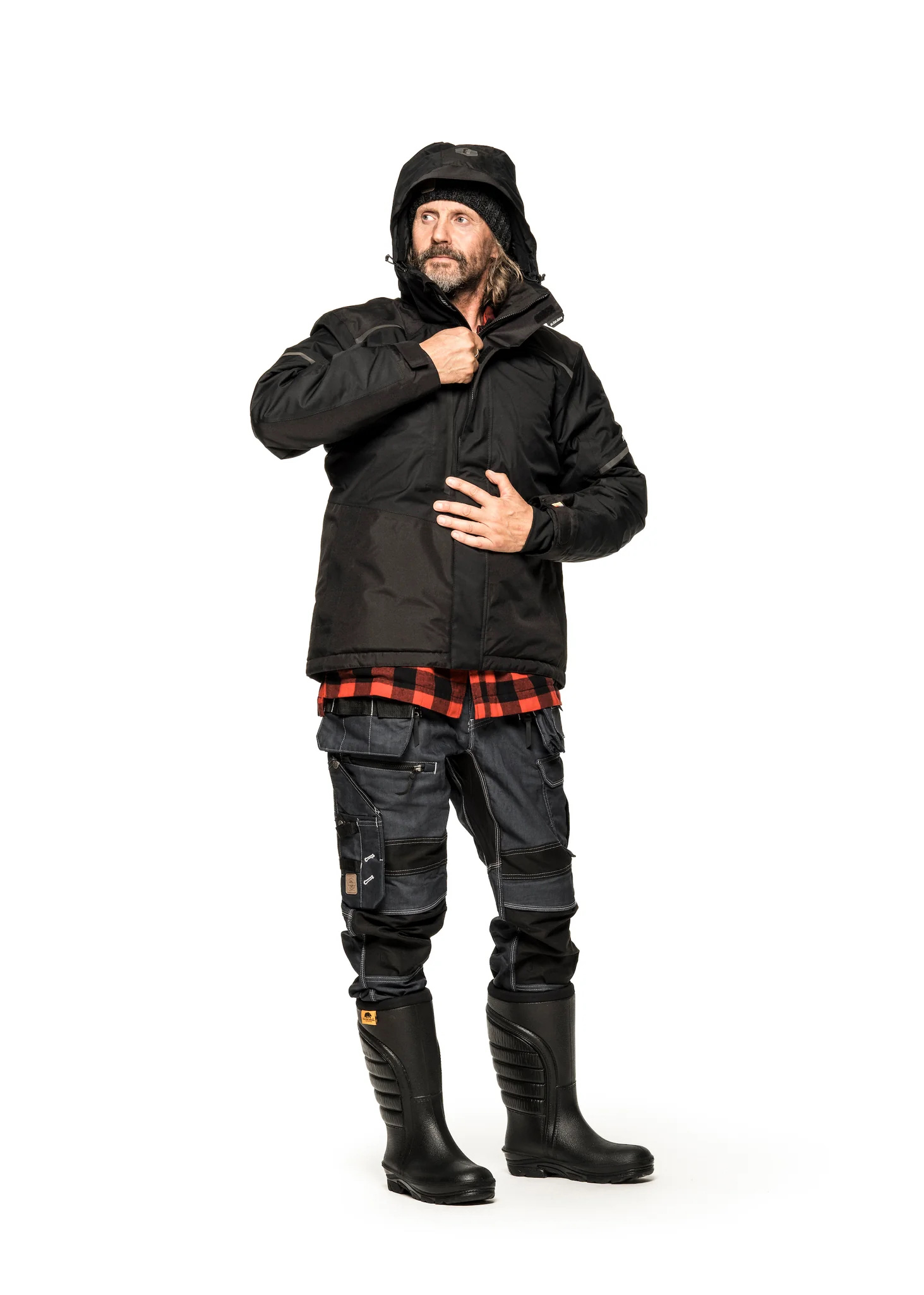 Fodrade skyddsgummistövlar Polyver Premium Safety Winter, S5 - Bild 6