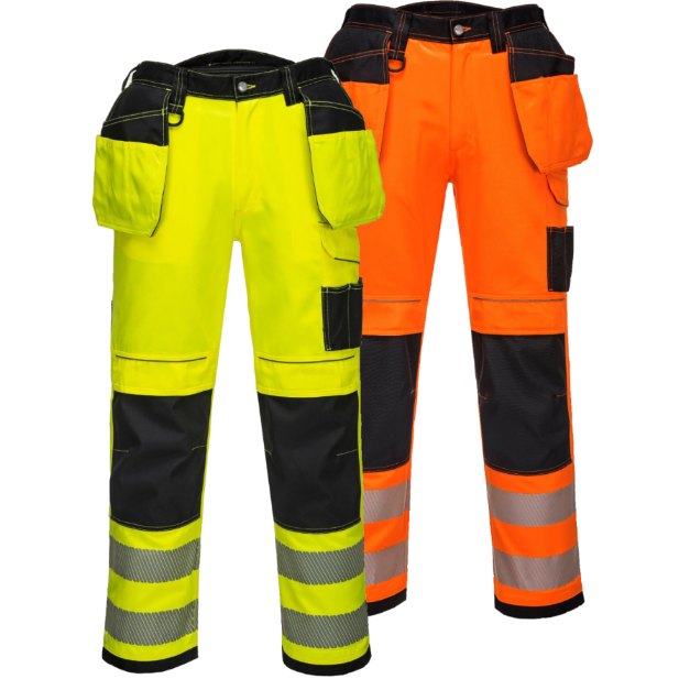 Varselbyxor med hängfickor Portwest T501