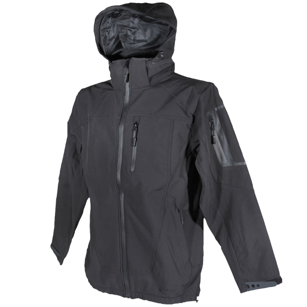Softshell vindjacka Spirit, svart - Bild 2