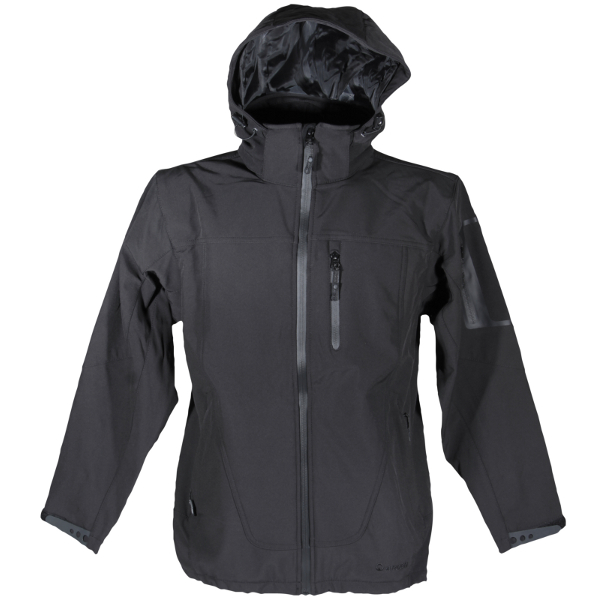 Softshell vindjacka Spirit, svart