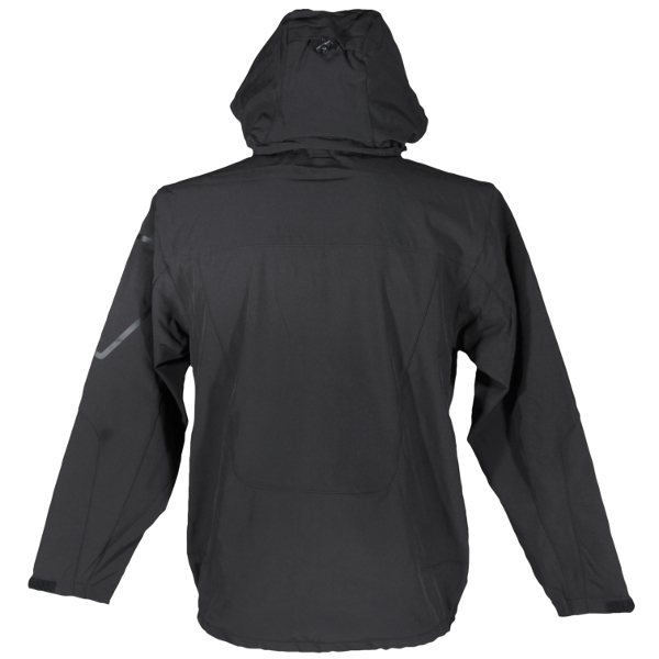 Softshell vindjacka Spirit, svart - Bild 3