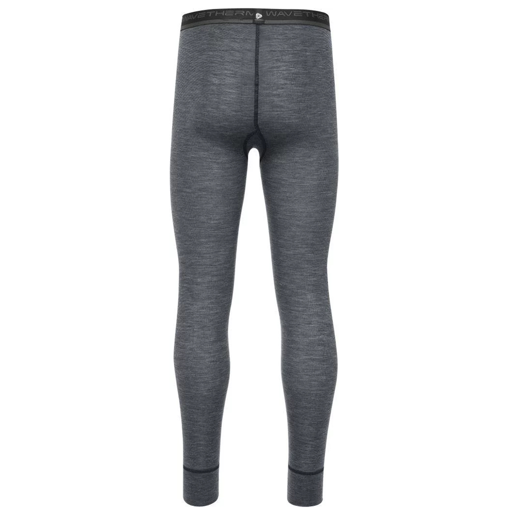 Termobyxor i merinoull Thermowave Merino Warm Active, grå - Bild 2