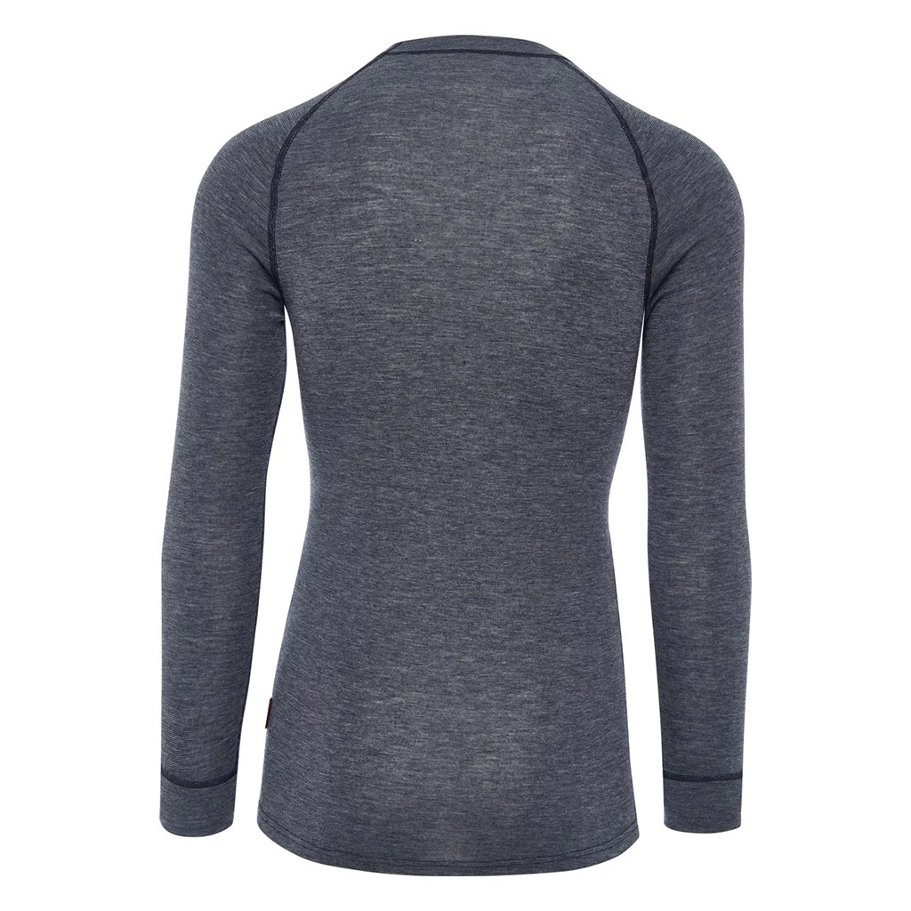 Termotröja i merinoull Thermowave Merino Warm Active, grå - Bild 2