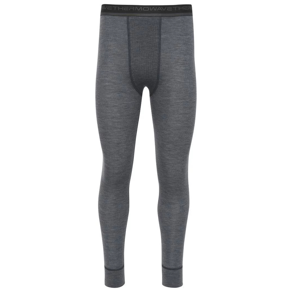 Termobyxor i merinoull Thermowave Merino Warm Active, grå