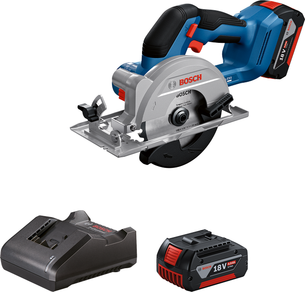 Sladdlös cirkelsåg Bosch GKS 18V-51 GAL 18V-20, Carton, 2x4.0Ah
