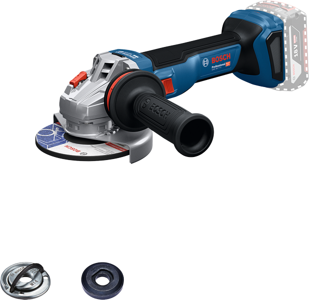 Sladdlösa vinkelslipar Bosch GWS 18V-11 S, CT, SOLO