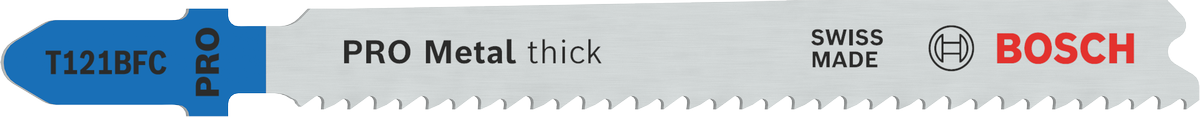 Bosch PRO Metal thick T121BFC sticksågblad, 92 mm, 2 delar