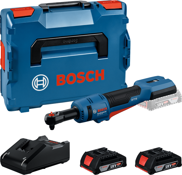 Sladdlös mutterdragare Bosch GRC 18V-60, 2x2.0, 18V-40, L-BOXX