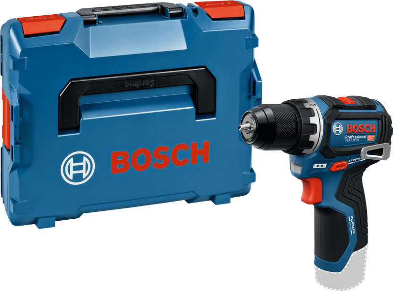 Sladdlös borrskruvdragare Bosch GSR 12V-32, SOLO, L-BOXX