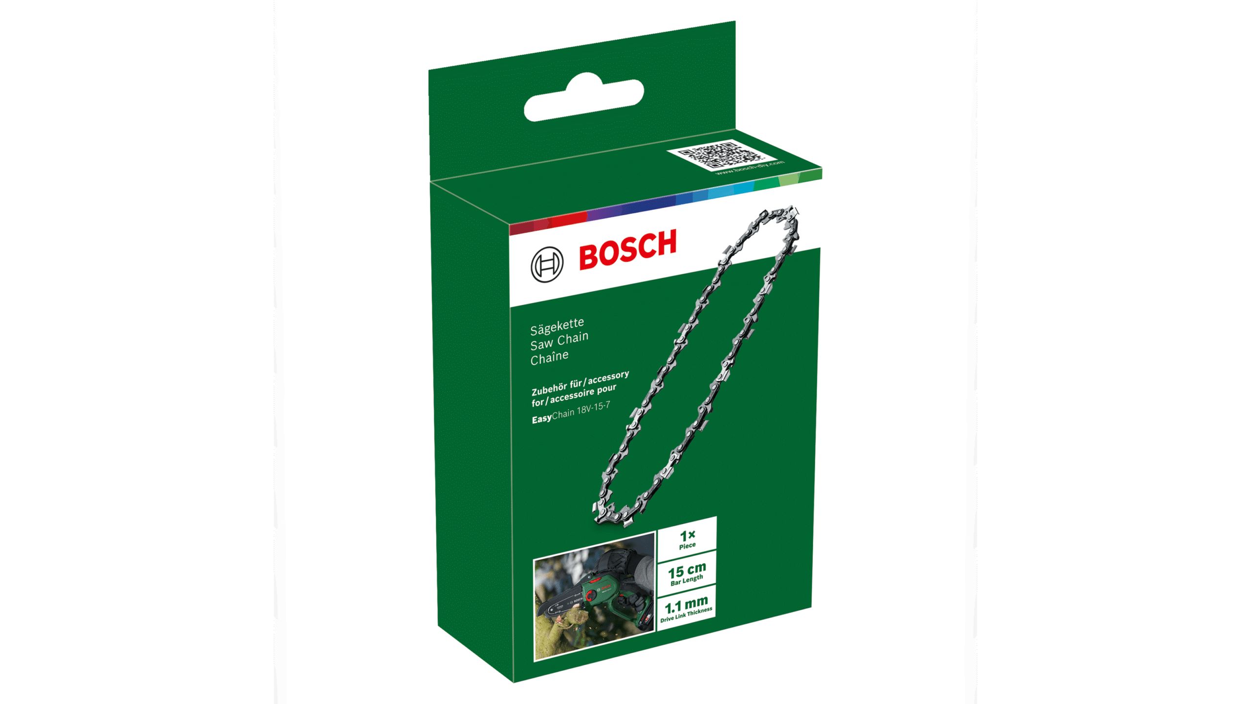 Sågkedja Bosch Green EasyChain 150 mm, 1,1mm