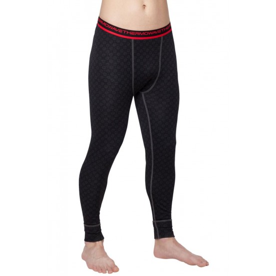 Termobyxor i merinoull Thermowave Merino Xtreme, svart