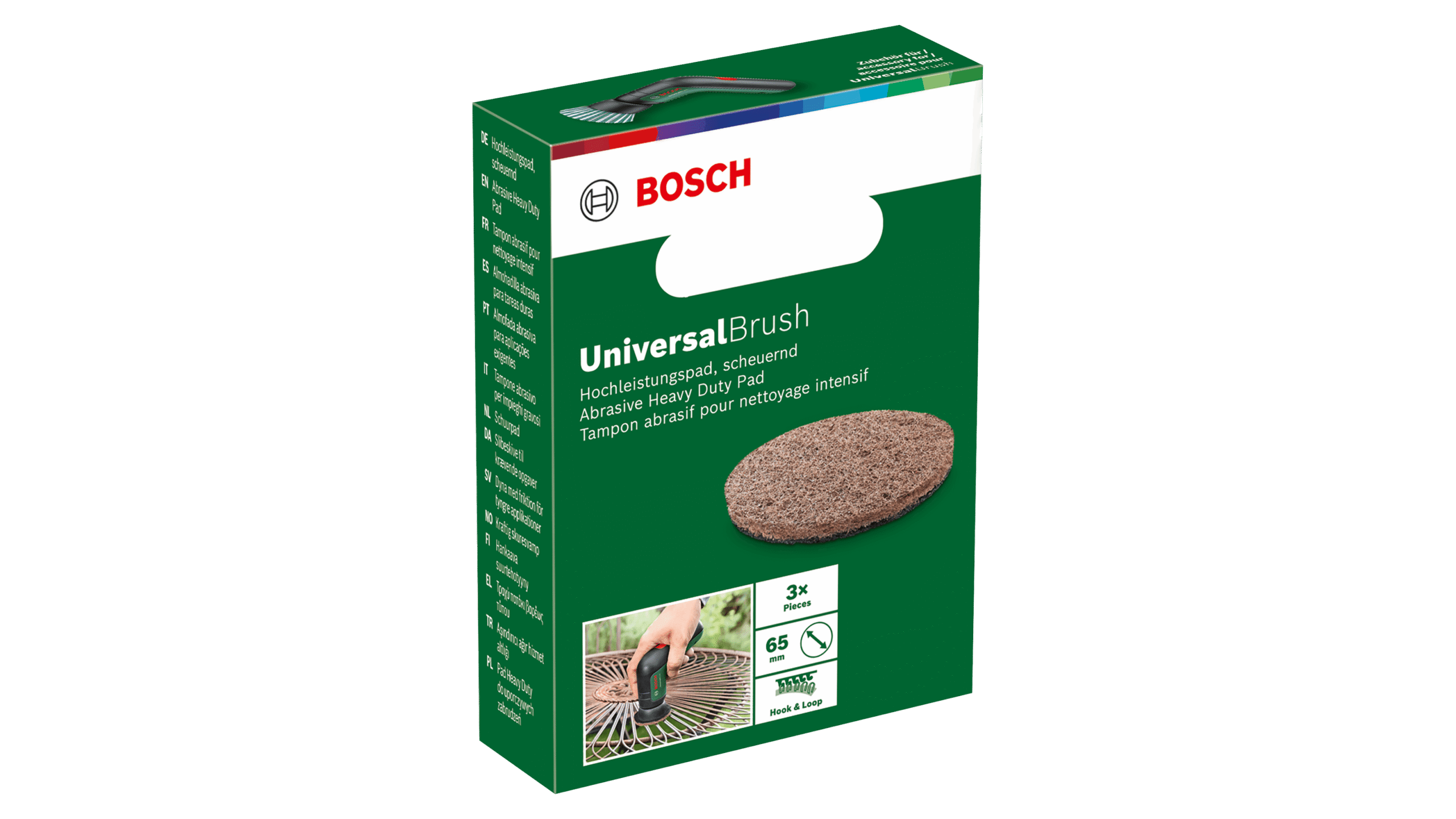 Tillbehör slipande skiva Bosch Green UniversalBrush - Bild 2