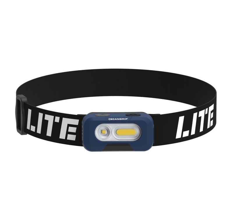 Scangrip pannlampa Head Lite USB uppladdningsbar