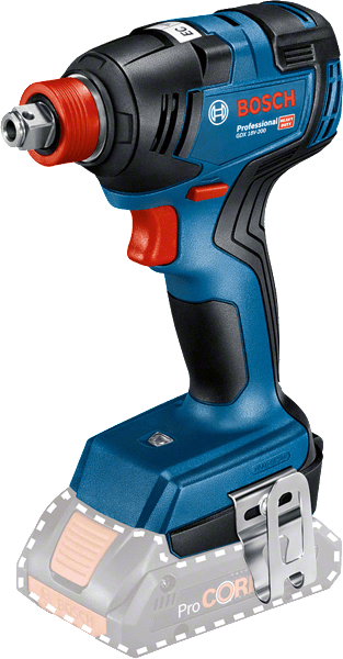 Löökkruvi- ja poldikeeraja Bosch GDX 18V-200 SOLO [3601JJ2200]